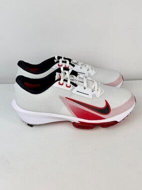 Men's 11Wide -Nike Air Zoom Infinity Tour 2 Golf White/University Red FD0218-101